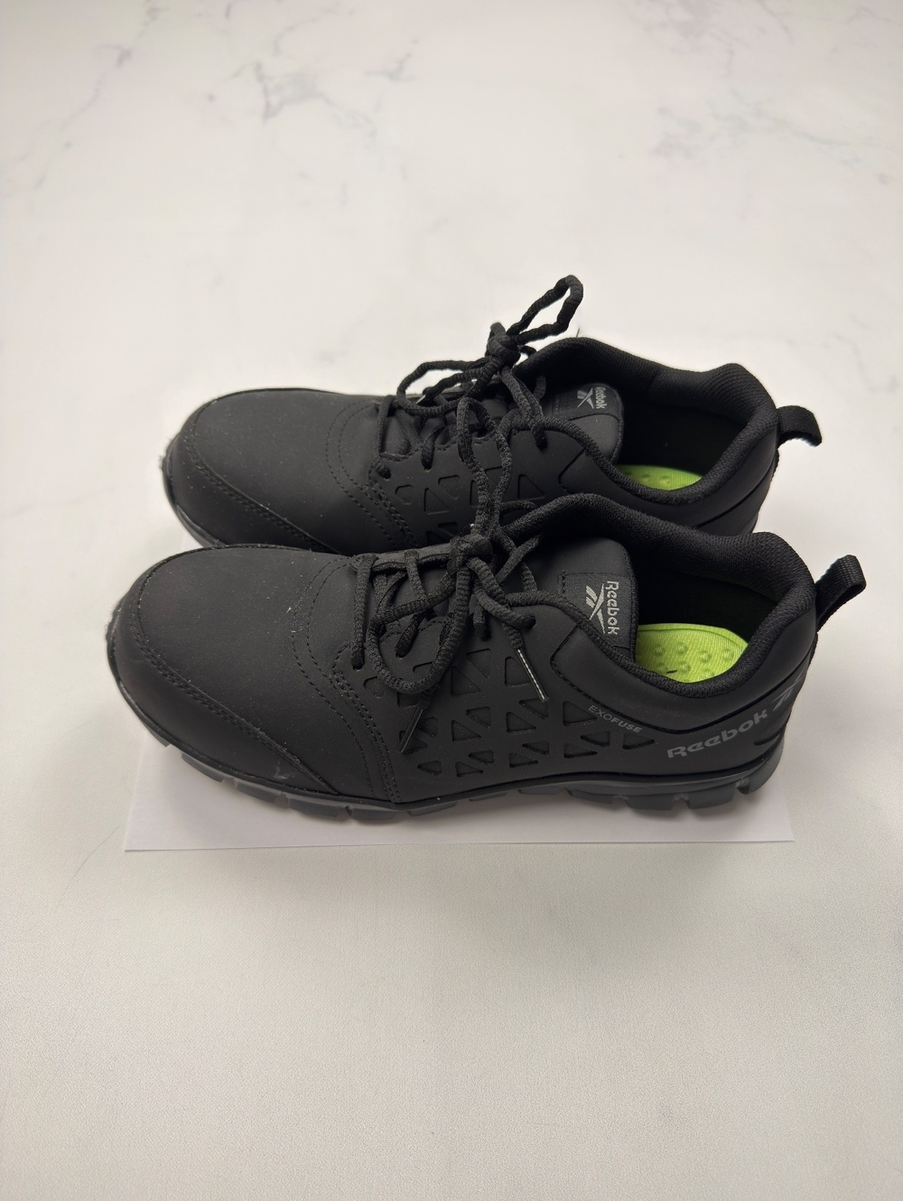 Reebok Work Shoes Black Comp Toe - Men's 8W